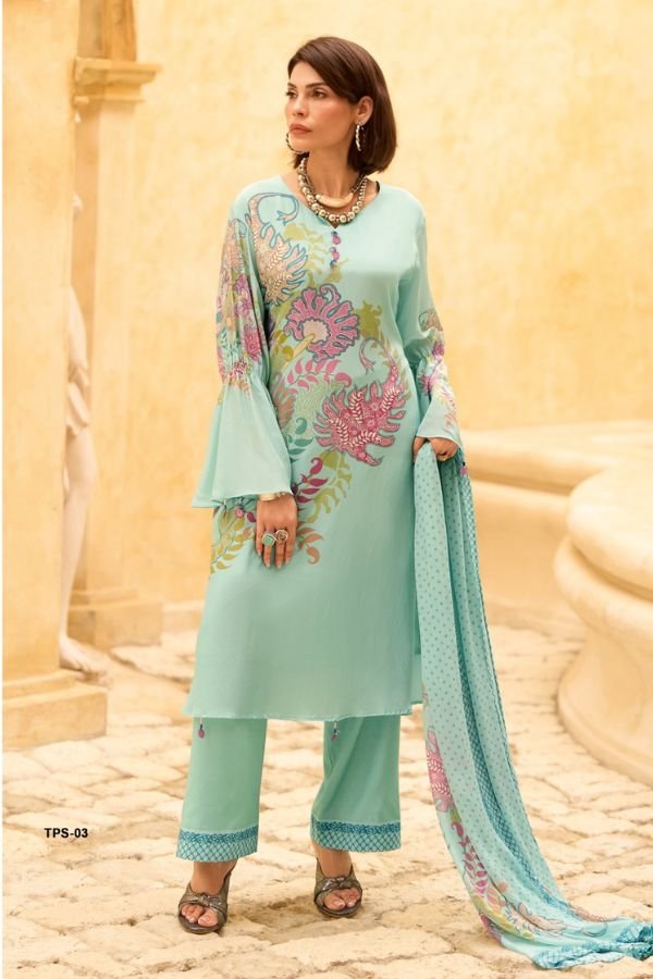 Varsha Fashion The Print Soulstar Silk Suit TPS-03