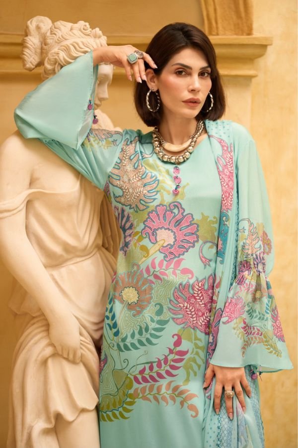 Varsha Fashion The Print Soulstar Silk Suit TPS-03