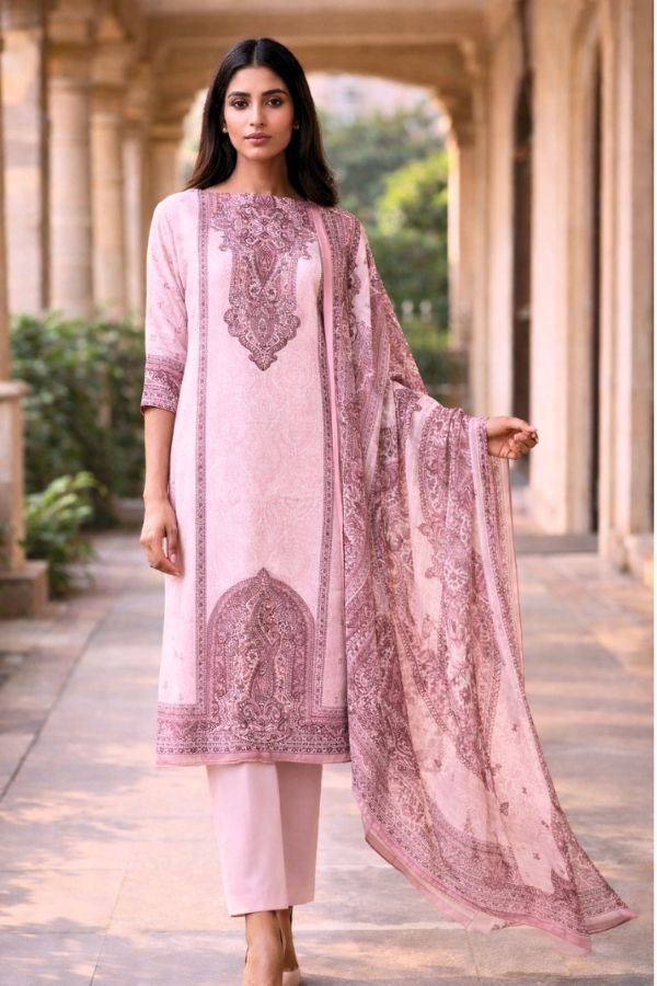 Yes Fab Iskara Camric Unstitched Ladies Suit 1001