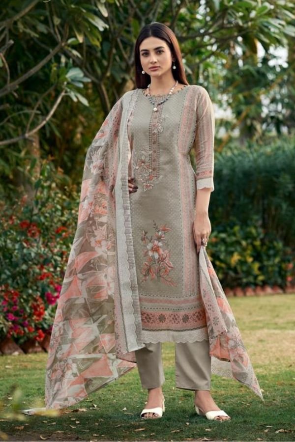 Zulfat Designer Studio Firdaus Cotton Salwar Suit 719-001