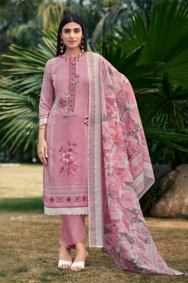 Zulfat Designer Studio Firdaus Cotton Salwar Suit 719-003