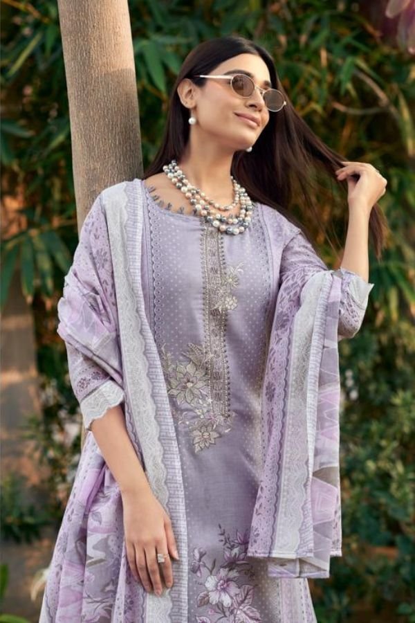 Zulfat Designer Studio Firdaus Cotton Salwar Suit 719-002