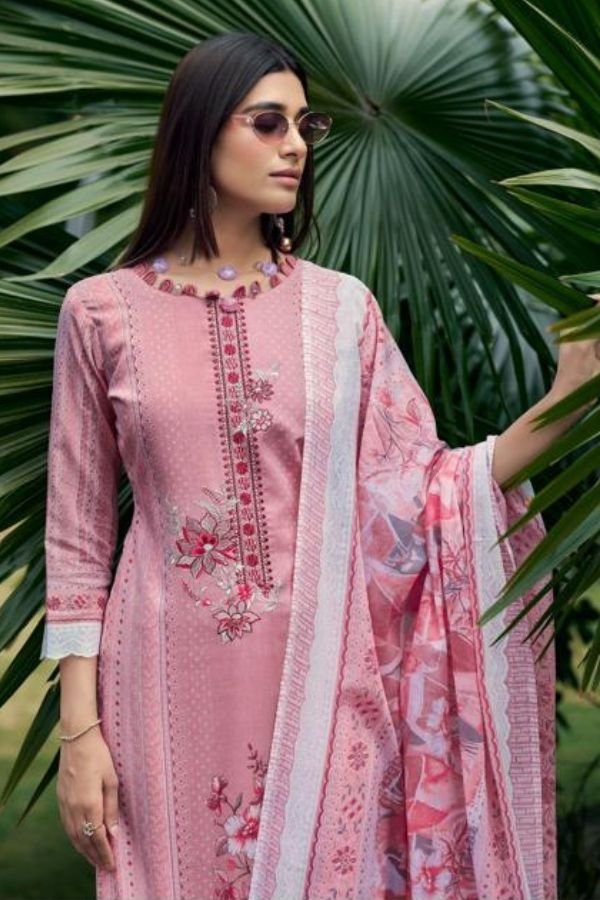 Zulfat Designer Studio Firdaus Cotton Salwar Suit 719-003