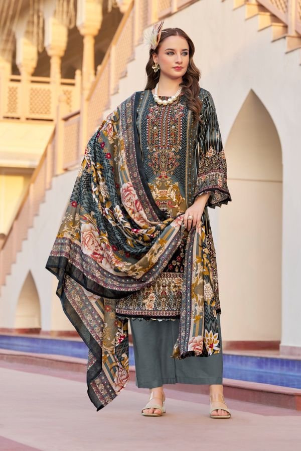 Zulfat Designer Studio Sanam Rayon Salwar Suits 696-001