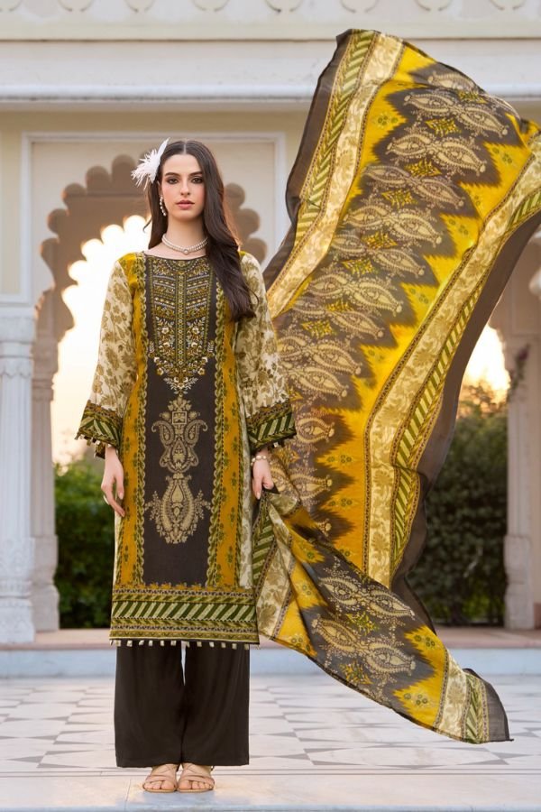 Zulfat Designer Studio Sanam Rayon Salwar Suits 696-005