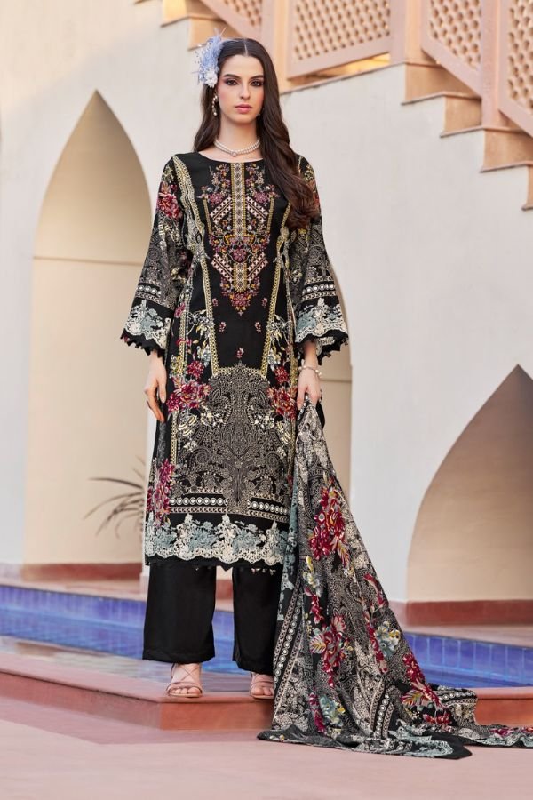 Zulfat Designer Studio Sanam Rayon Salwar Suits 696-008