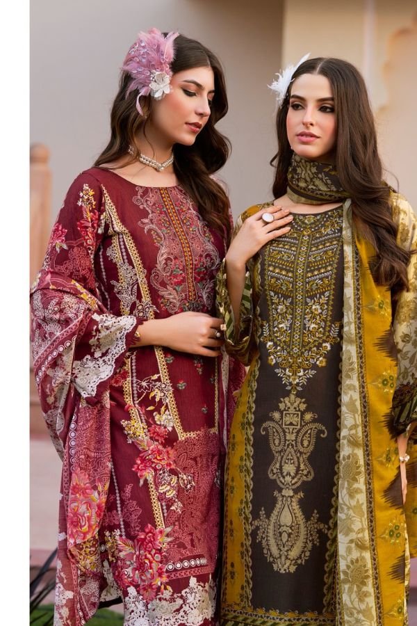 Zulfat Designer Studio Sanam Rayon Salwar Suits 696-002