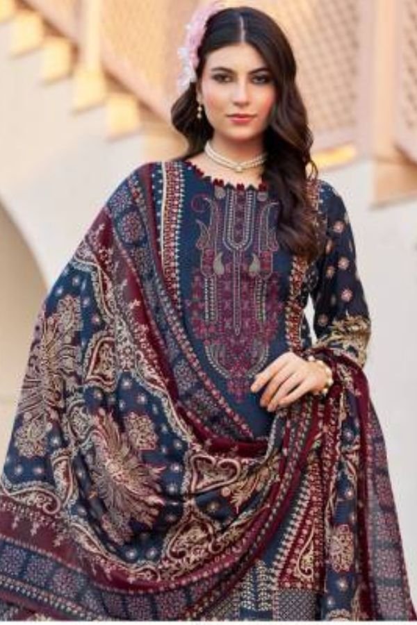 Zulfat Designer Studio Sanam Rayon Salwar Suits 696-006