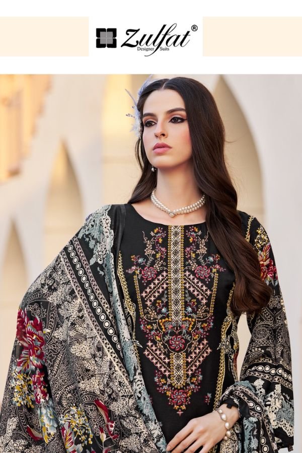 Zulfat Designer Studio Sanam Rayon Salwar Suits 696-008