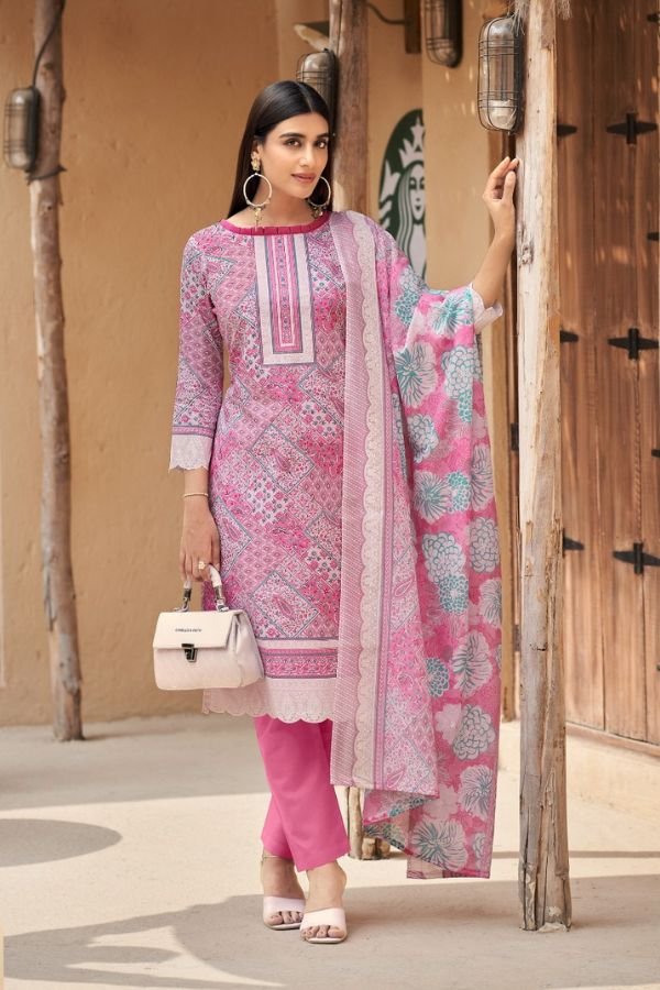 Zulfat Designer Studio Tanaira Cotton Salwar Suits 718-008