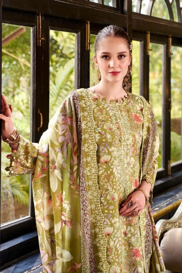 Almarina Chikankari 2 Pure Cotton Ladies Suit 103-003