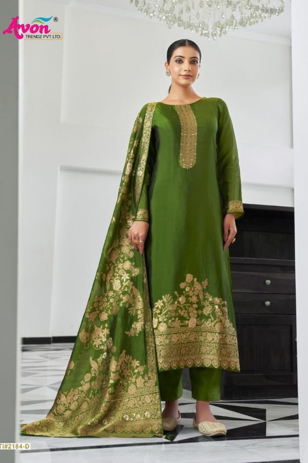 Avon Trendz Tilla Silk Salwar Suit 2184-D