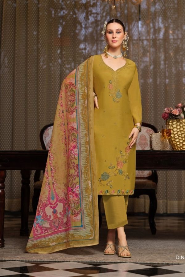 Belliza Designer Studio Gulfam Pure Modal Muslin Suit 959-002