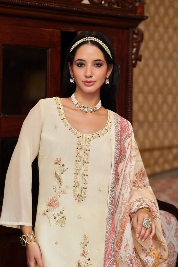 Belliza Designer Studio Gulfam Pure Modal Muslin Suit 959-001