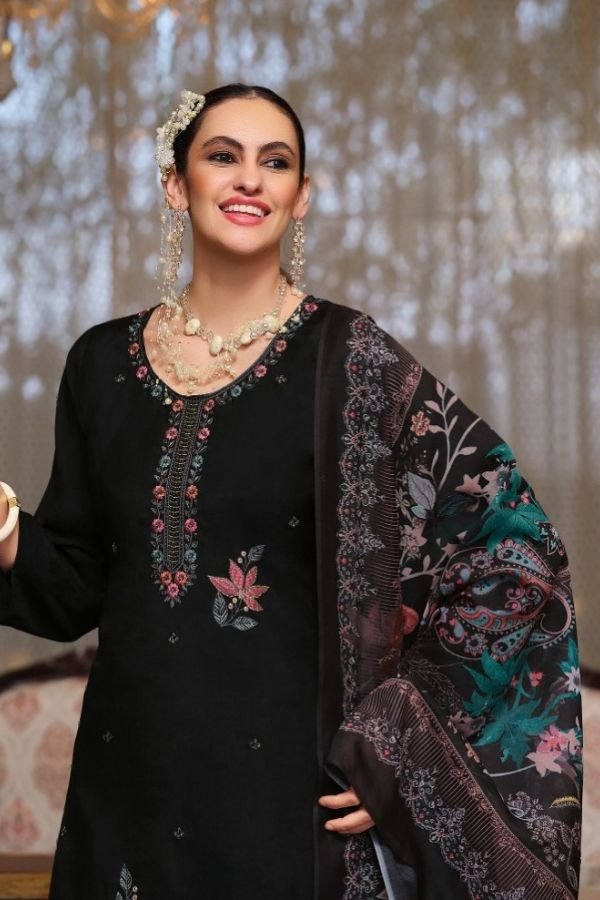 Belliza Designer Studio Gulfam Pure Modal Muslin Suit 959-004