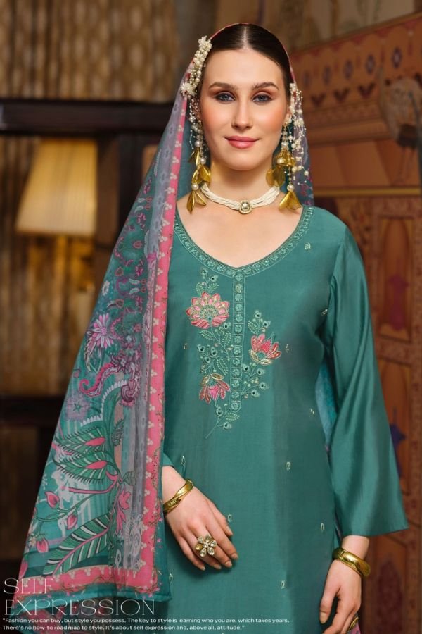 Belliza Designer Studio Gulfam Pure Modal Muslin Suit 959-006