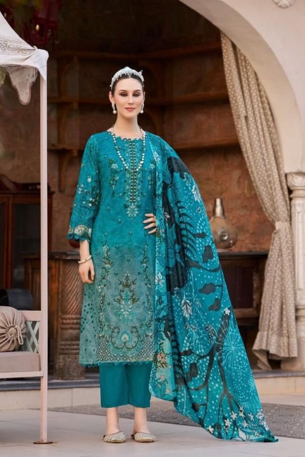 Belliza Designer Studio Ishara 2 Cotton Suit 958-006
