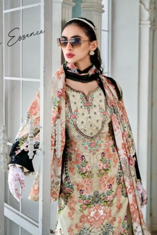 Belliza Designer Studio Naira Vol-136 Cotton Suit 965-002