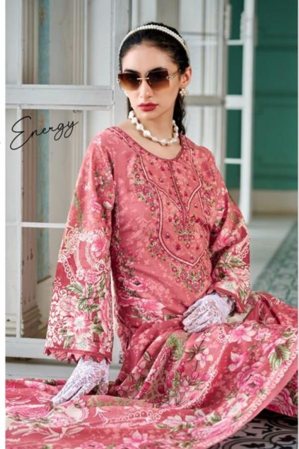 Belliza Designer Studio Naira Vol-136 Cotton Suit 965-003