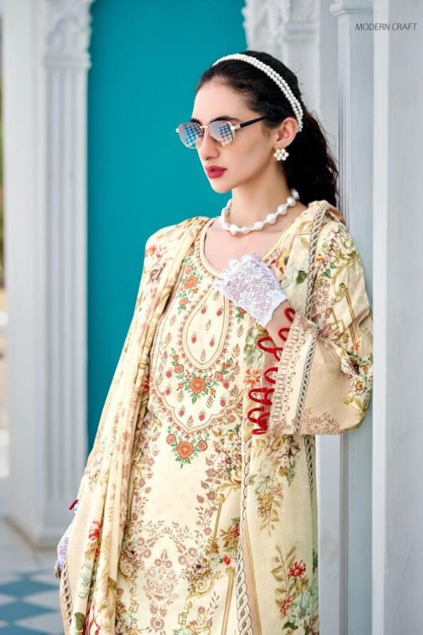 Belliza Designer Studio Naira Vol-136 Cotton Suit 965-005