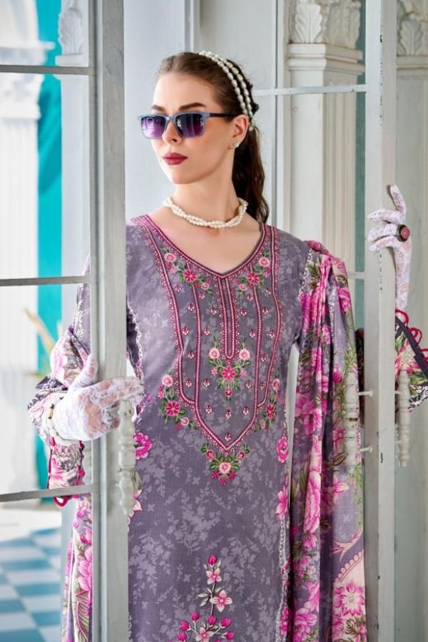 Belliza Designer Studio Naira Vol-136 Cotton Suit 965-008