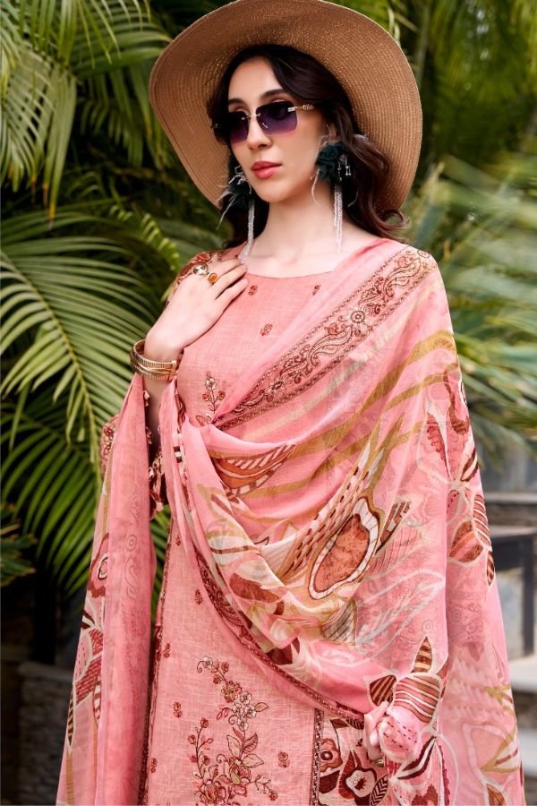 Belliza Designer Studio Rehana Cotton Linen Salwar Suit 952-005