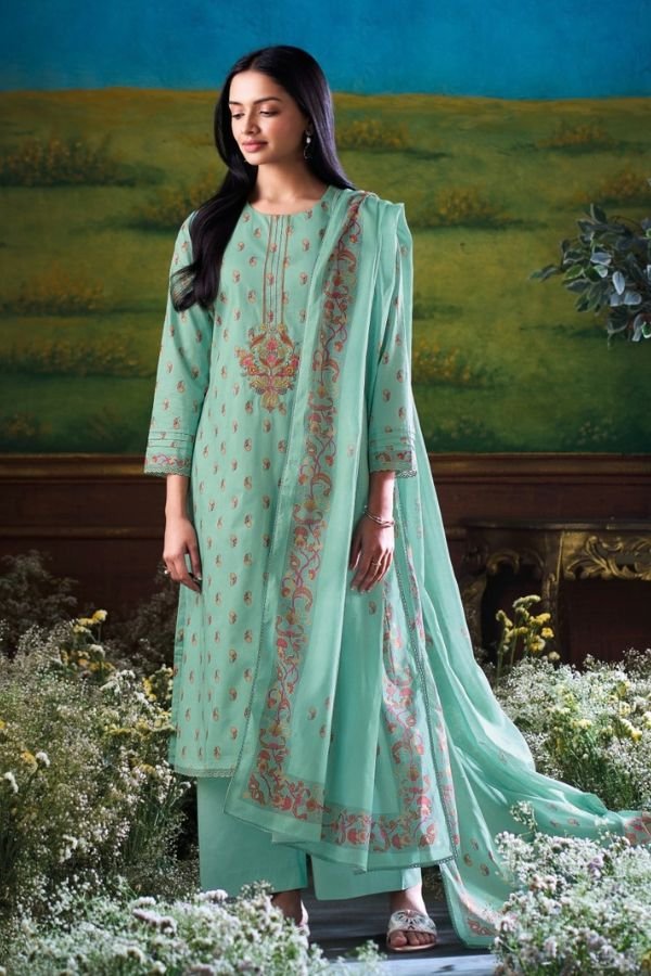 Ganga Fashion Aivyra S4603 Cotton Ladies Suit S4603-A