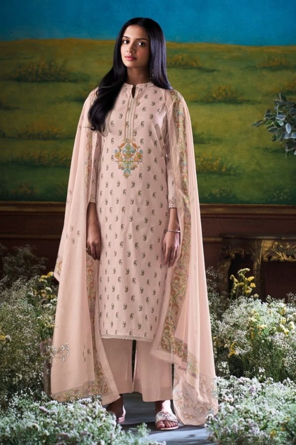 Ganga Fashion Aivyra S4603 Cotton Ladies Suit S4603-C