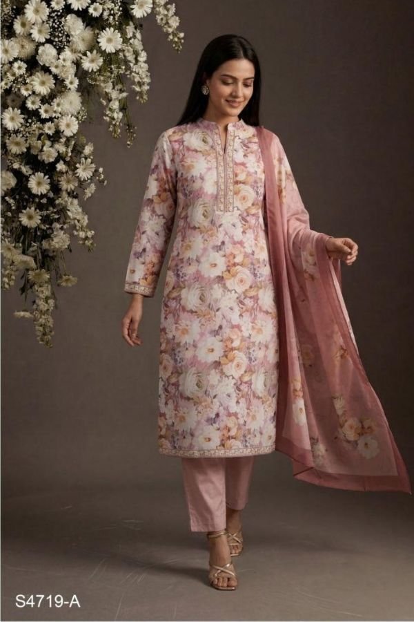 Ganga Fashion Arianna S4719 Premium Cotton Suit S4719-A