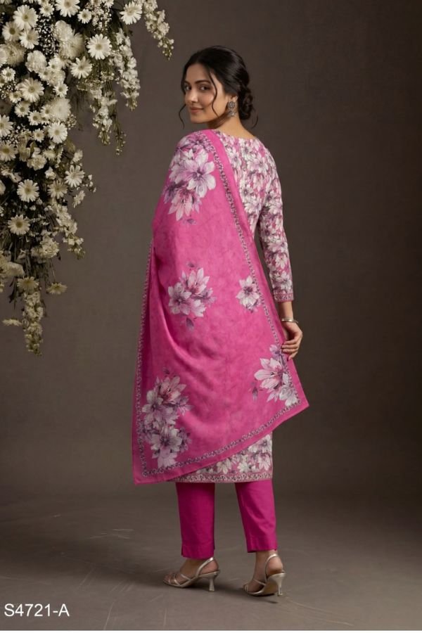 Ganga Fashion Ariella S4721 Premium Cotton Suit S4721-A