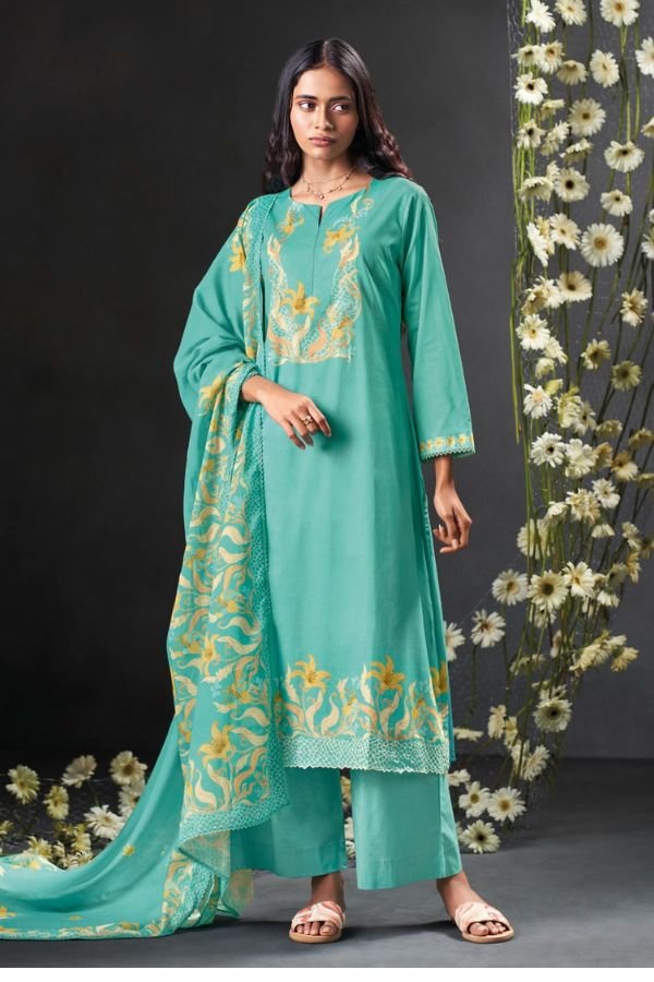 Ganga Fashion Beryl S4523 Cotton Ladies Suit S4523-C