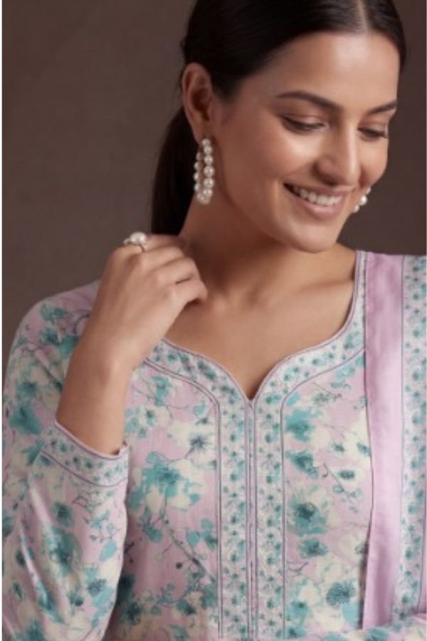 Ganga Fashion Bianca S4723 Premium Cotton Suit S4723-C