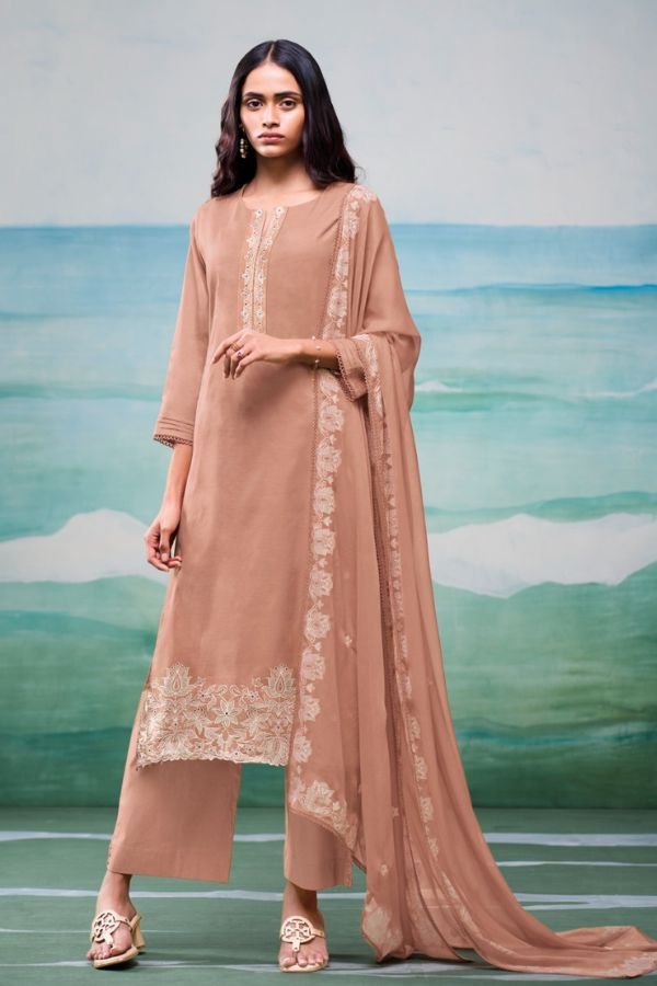 Ganga Fashion Heyzra S4590 Mul Ladies Suit S4590-B