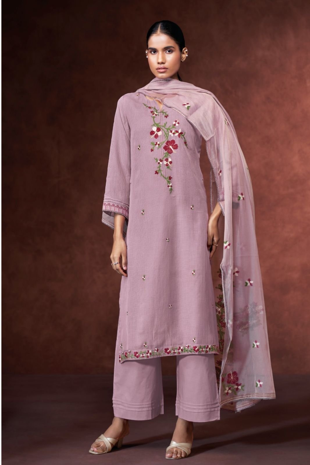 Ganga Fashion Katerine S4799 Premium Pure Kota Suit S4799-A