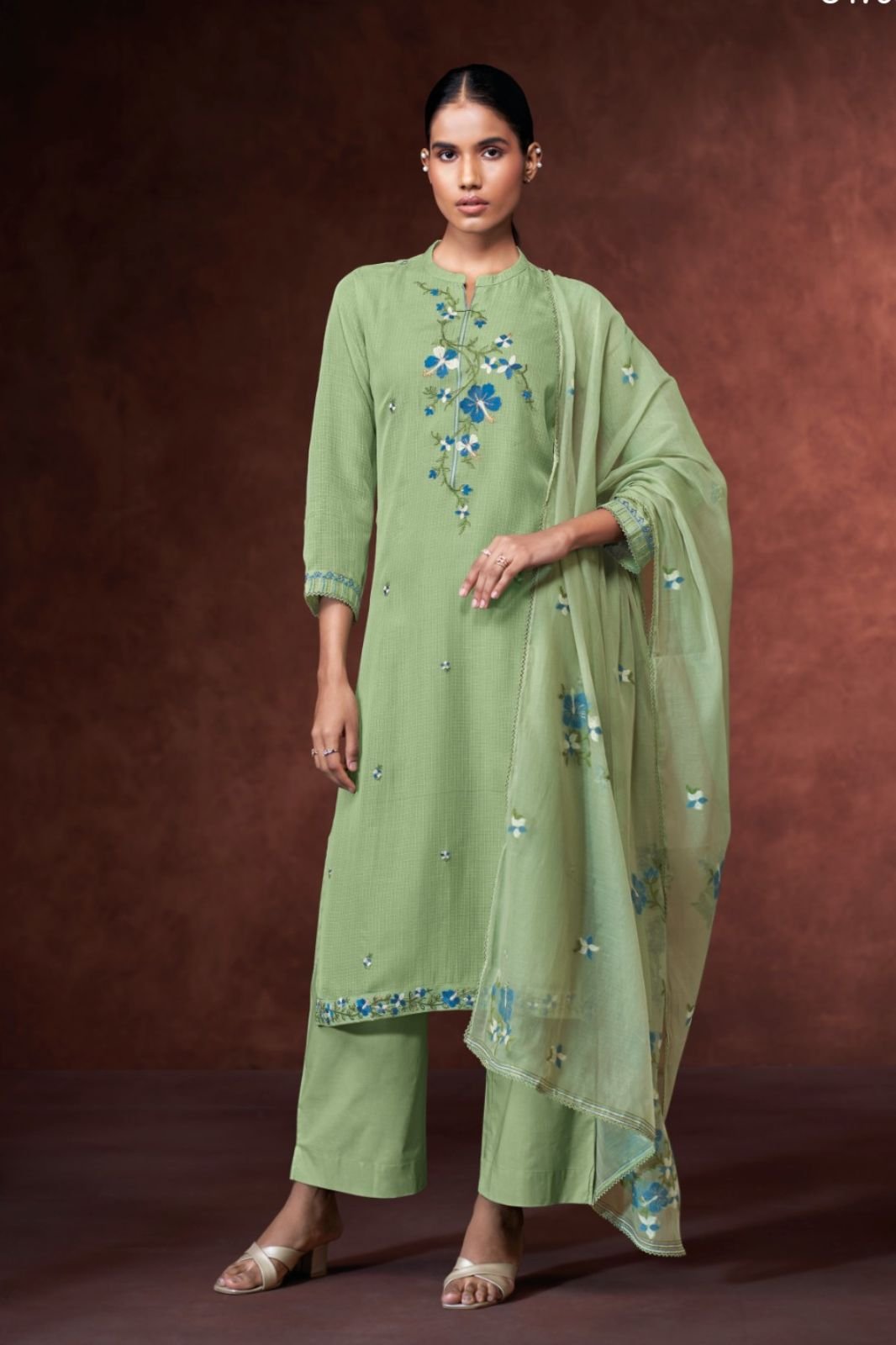 Ganga Fashion Katerine S4799 Premium Pure Kota Suit S4799-B