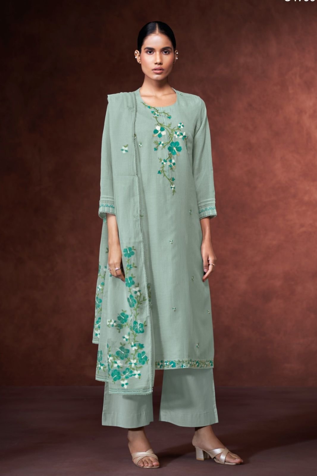 Ganga Fashion Katerine S4799 Premium Pure Kota Suit S4799-D