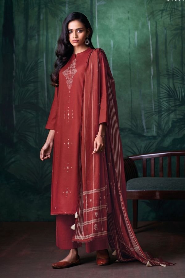Ganga Fashion Kruzie S4501 Ladies Suit S4501-C