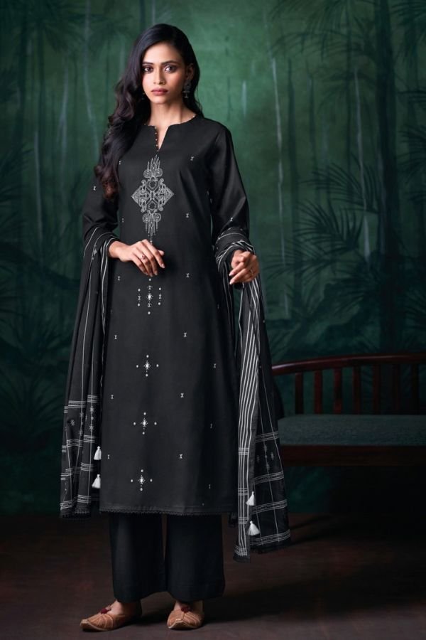 Ganga Fashion Kruzie S4501 Ladies Suit S4501-D