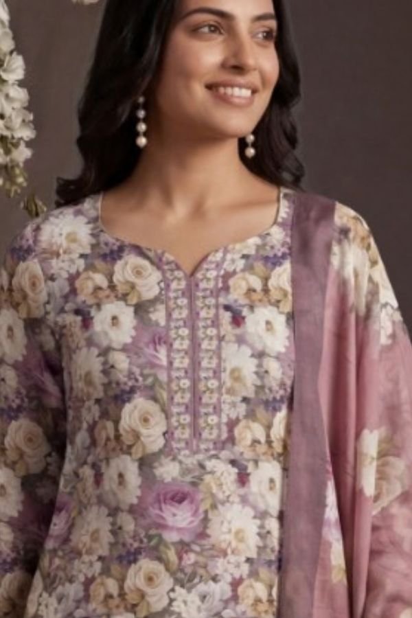 Ganga Fashion Layla S4717 Premium Cotton Suit S4717-B