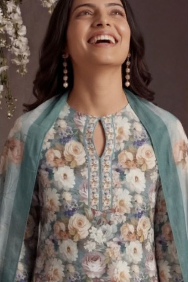 Ganga Fashion Layla S4717 Premium Cotton Suit S4717-D