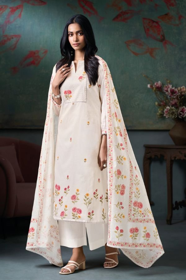 Ganga Fashion Moh Cotton Ladies Suit 2317