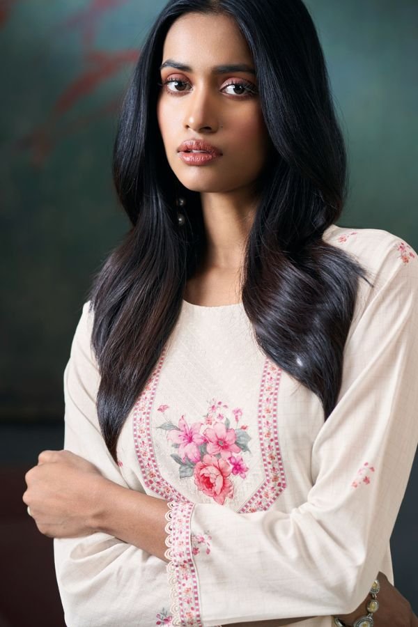 Ganga Fashion Moh Cotton Ladies Suit 2316