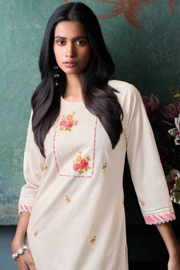Ganga Fashion Moh Cotton Ladies Suit 2320