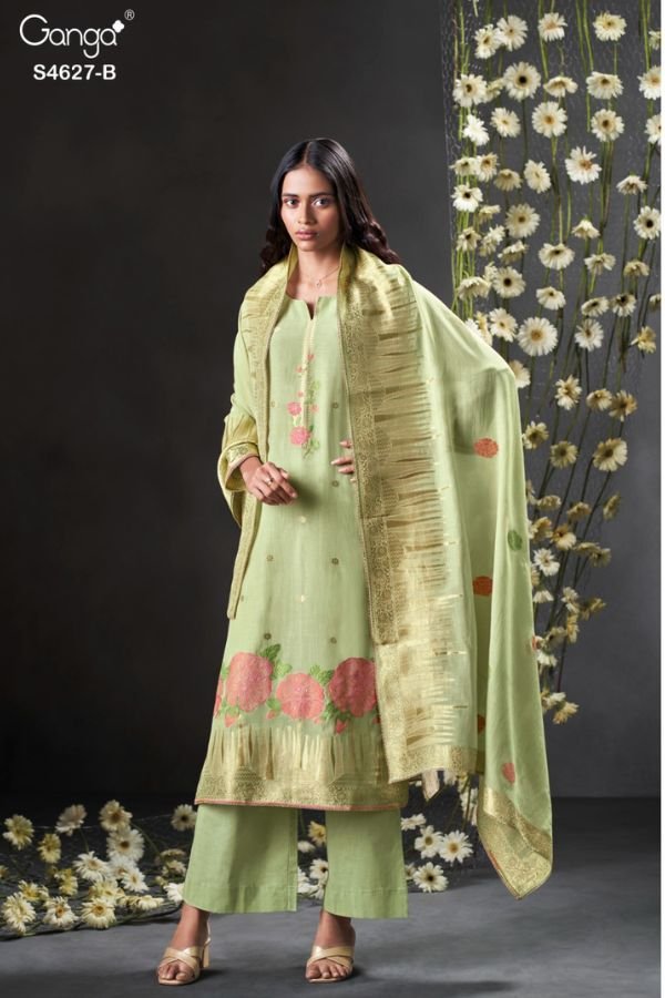 Ganga Fashion Rilara S4627 Cotton Ladies Suit S4627-B
