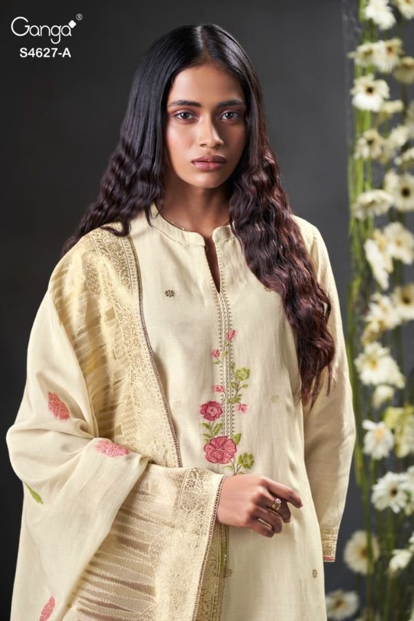 Ganga Fashion Rilara S4627 Cotton Ladies Suit S4627-A