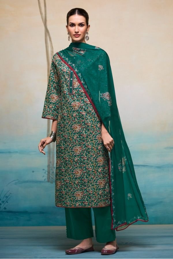 Ganga Fashion Ruby S4581 Premium Cotton Suit S4581-C