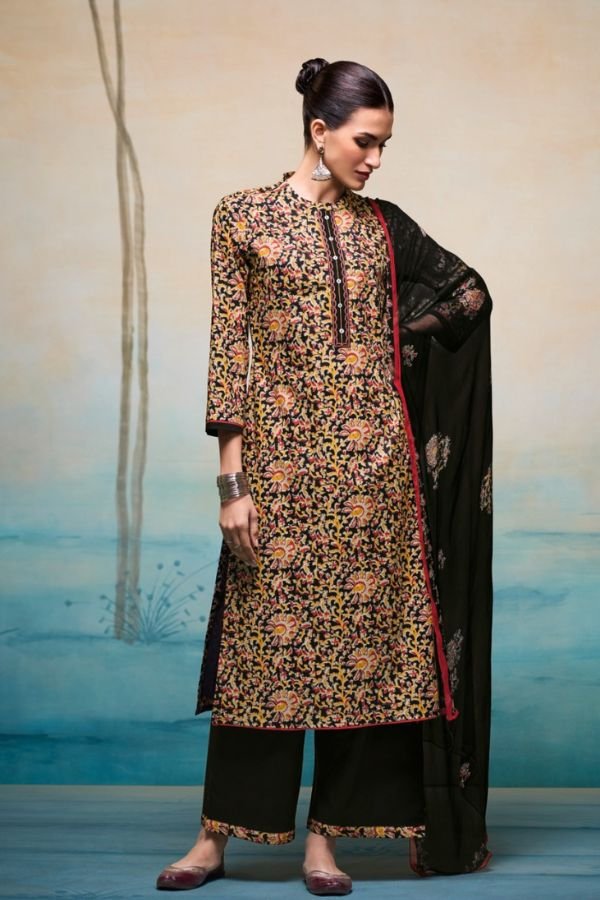 Ganga Fashion Ruby S4581 Premium Cotton Suit S4581-D