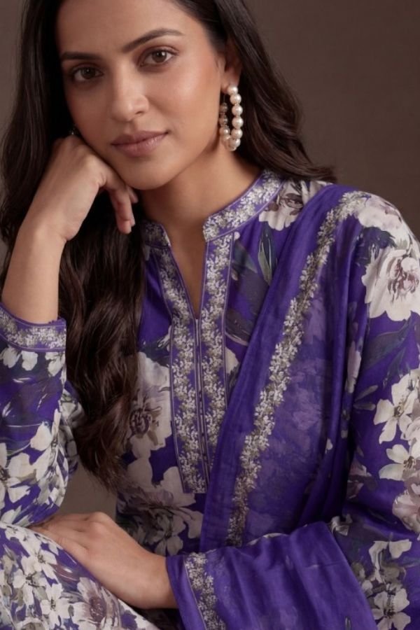 Ganga Fashion Tamia S4718 Cotton Ladies Suit S4718-B