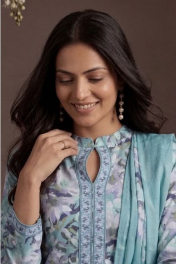 Ganga Fashion Thea S4722 Cotton Ladies Suit S4722-D