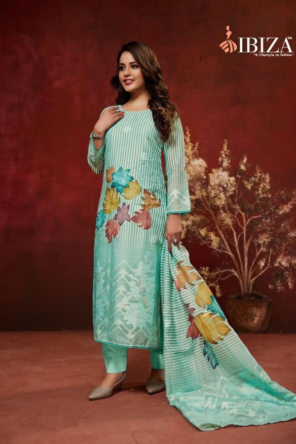 Ibiza Lifestyle Florenza Linen Salwar Suit 15992